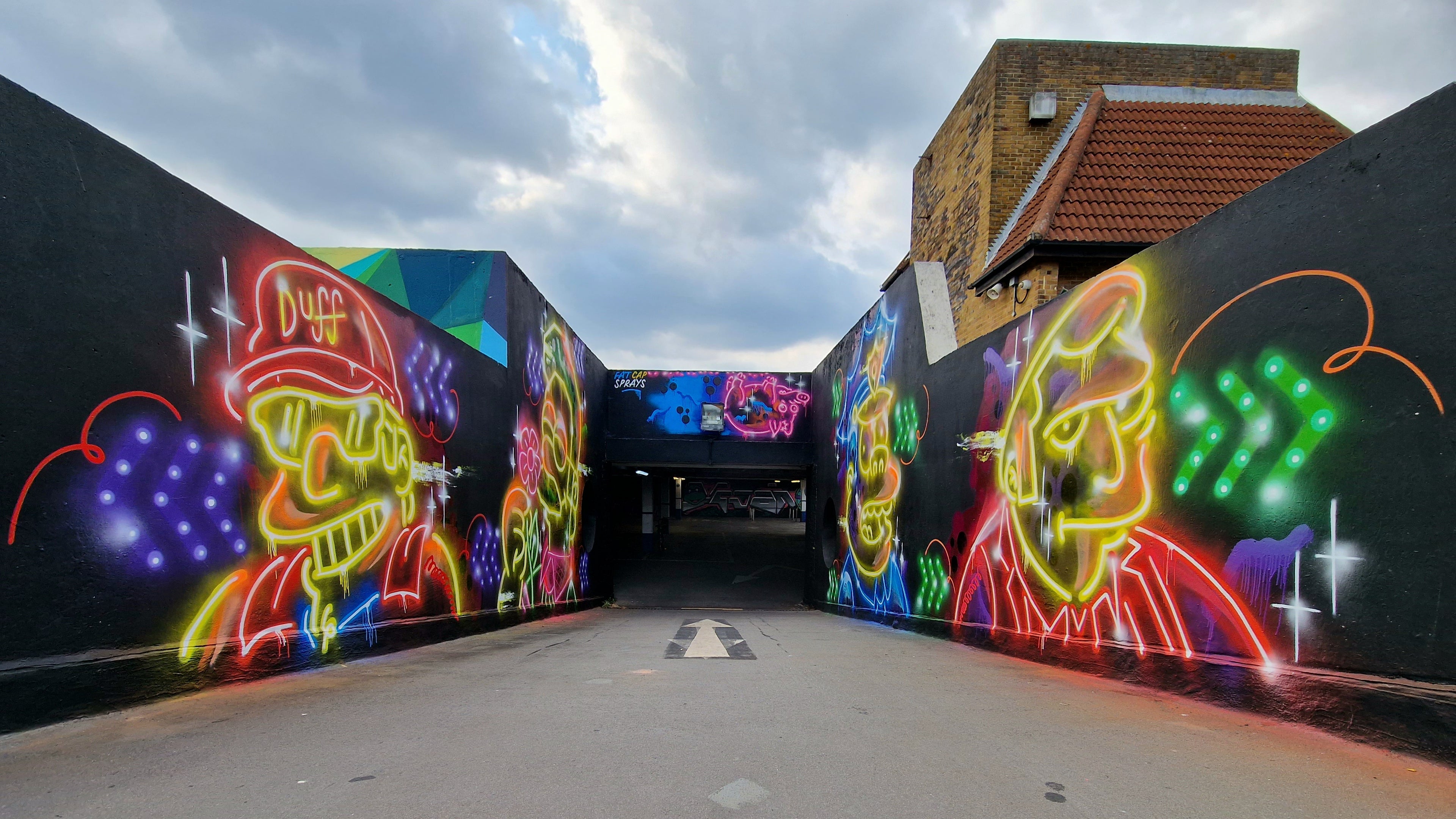 Simpsons Mural