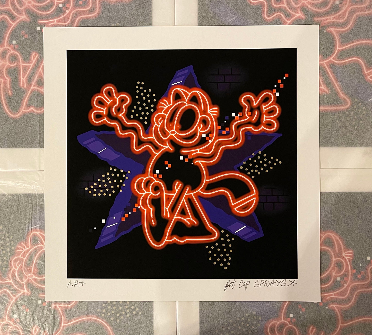 Garfield Art Print