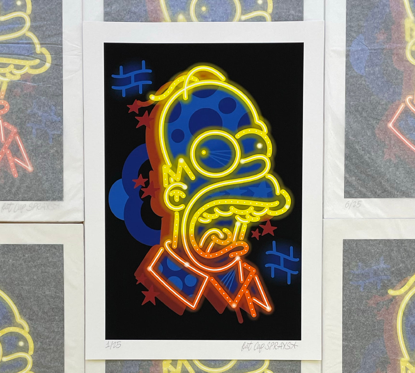 Homer Simpson Art Print
