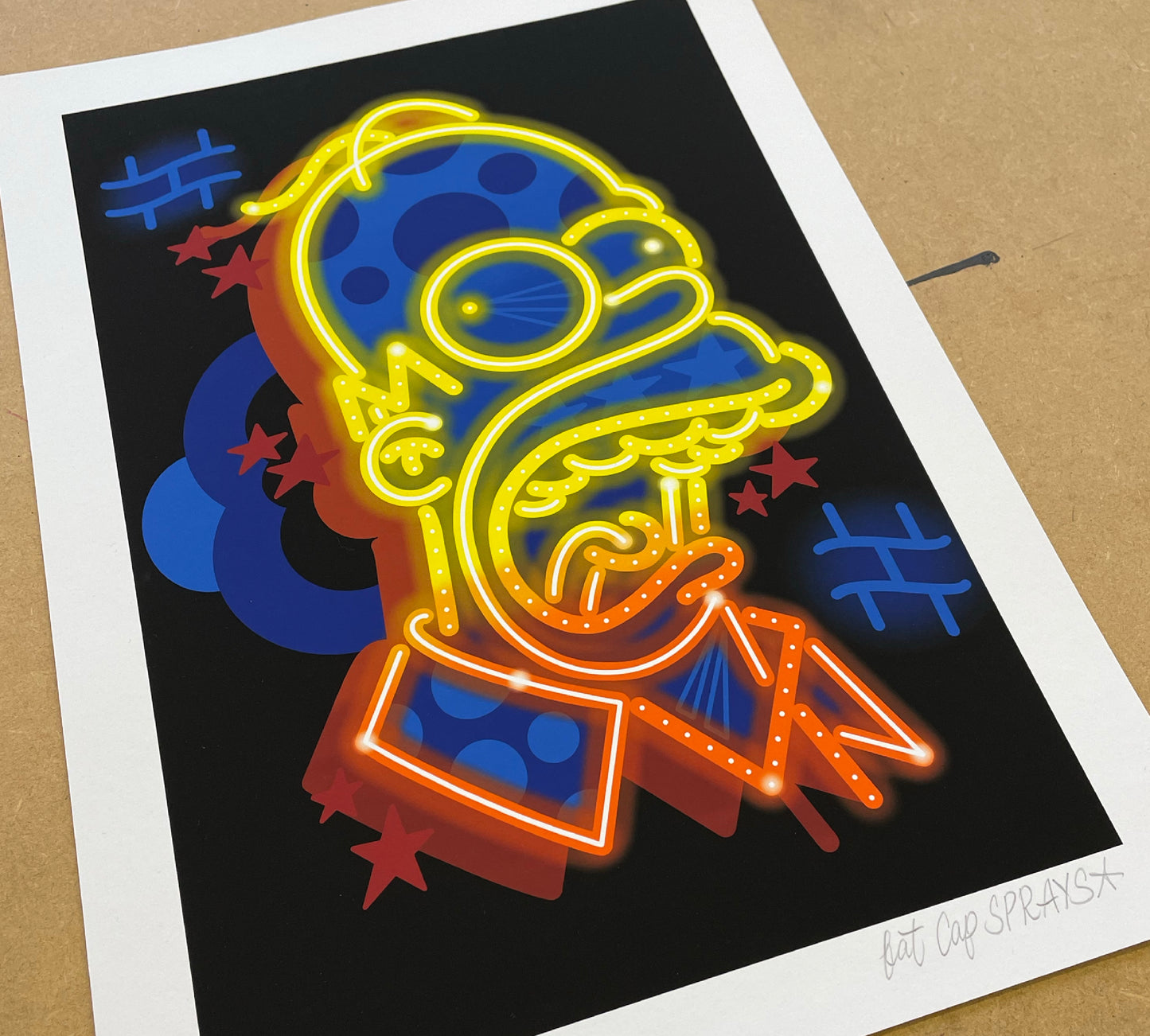 Homer Simpson Art Print