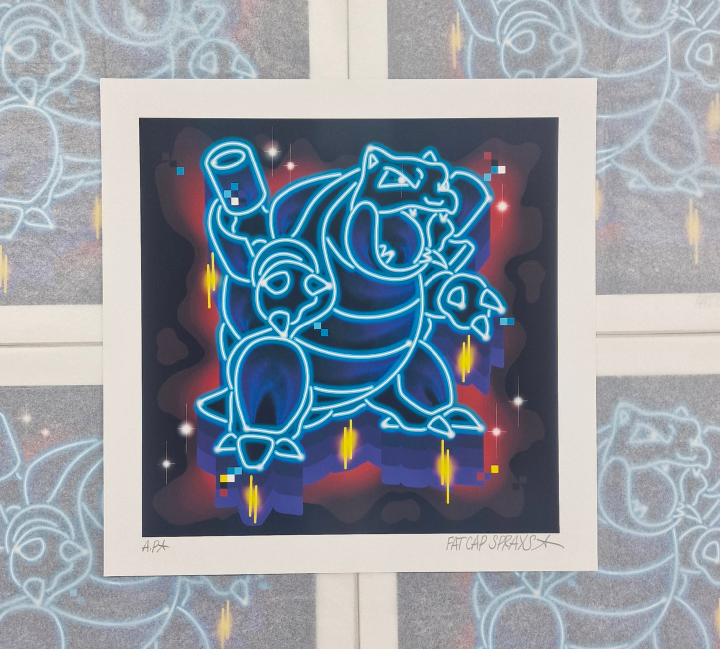 Blastoise Art Print