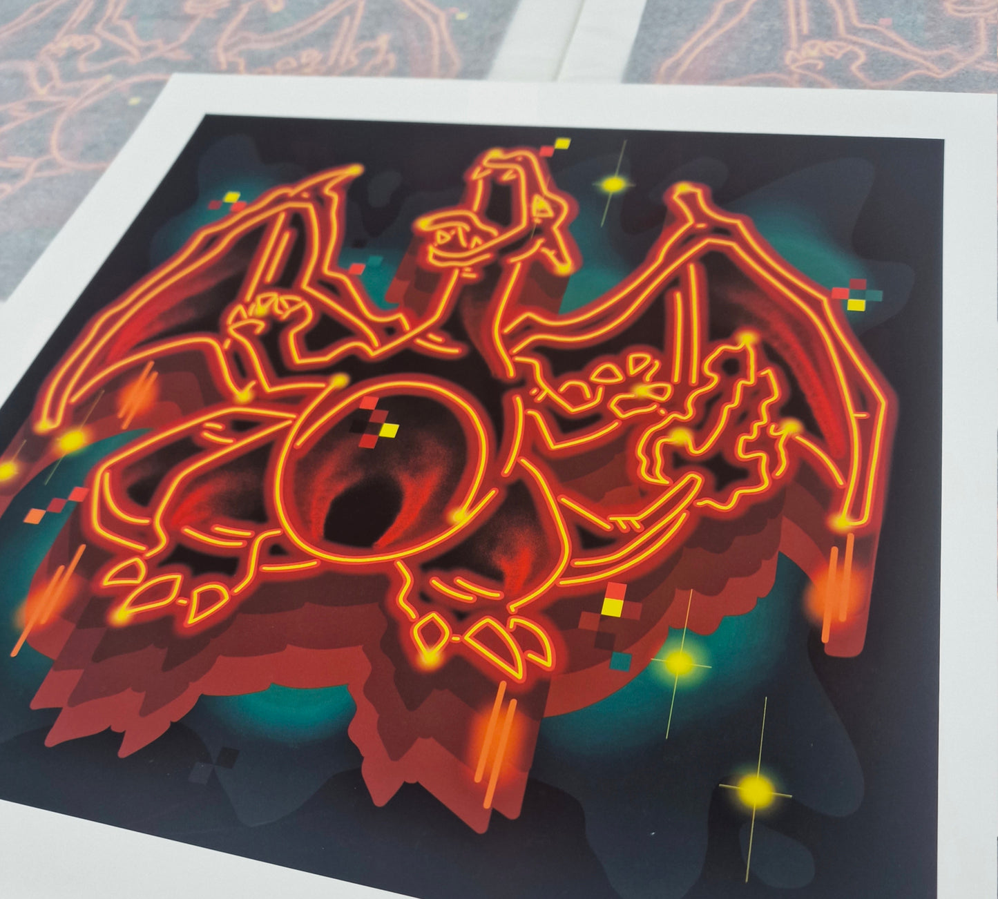 Charizard Art Print