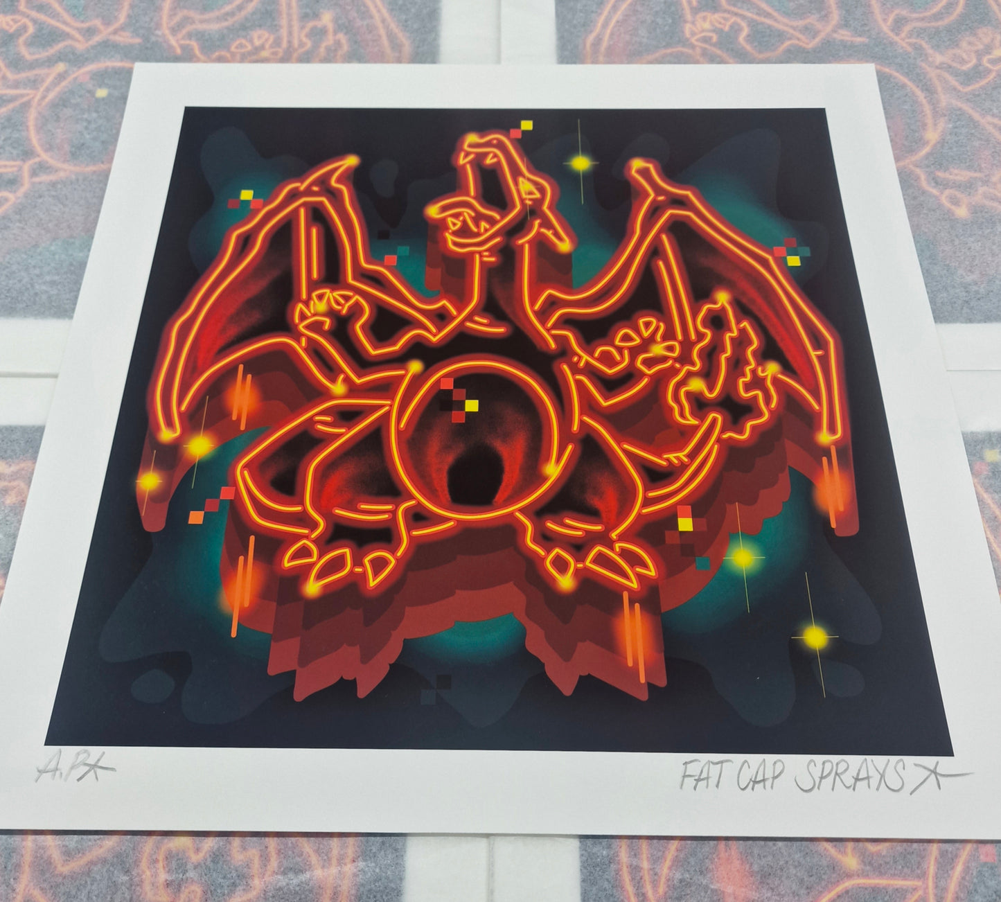 Charizard Art Print