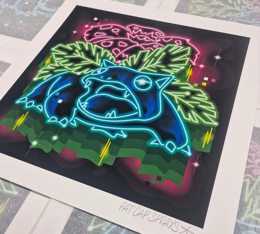 Venusaur Art Print, 2022