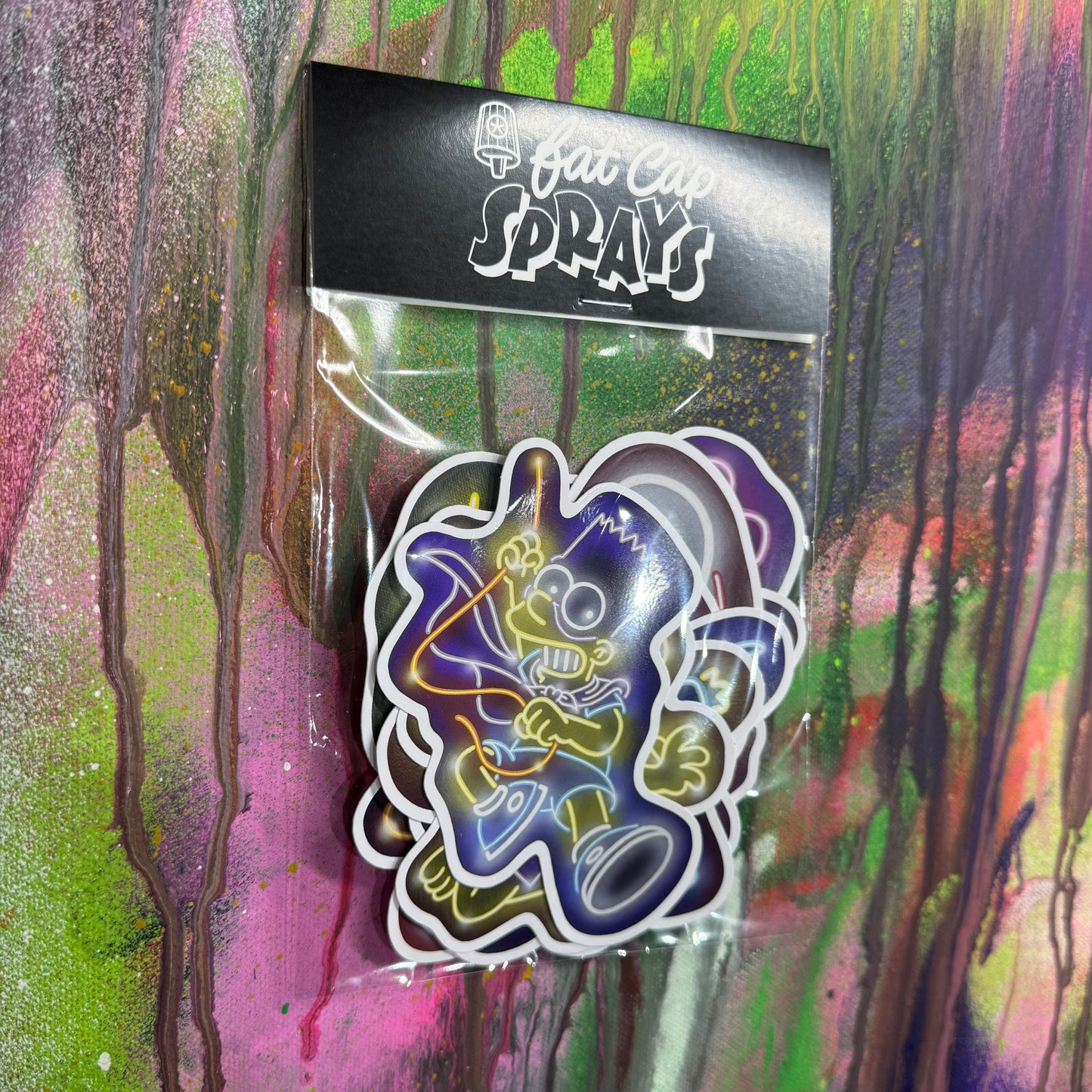 Mixed Cartoon 10 Sticker Pack ONE