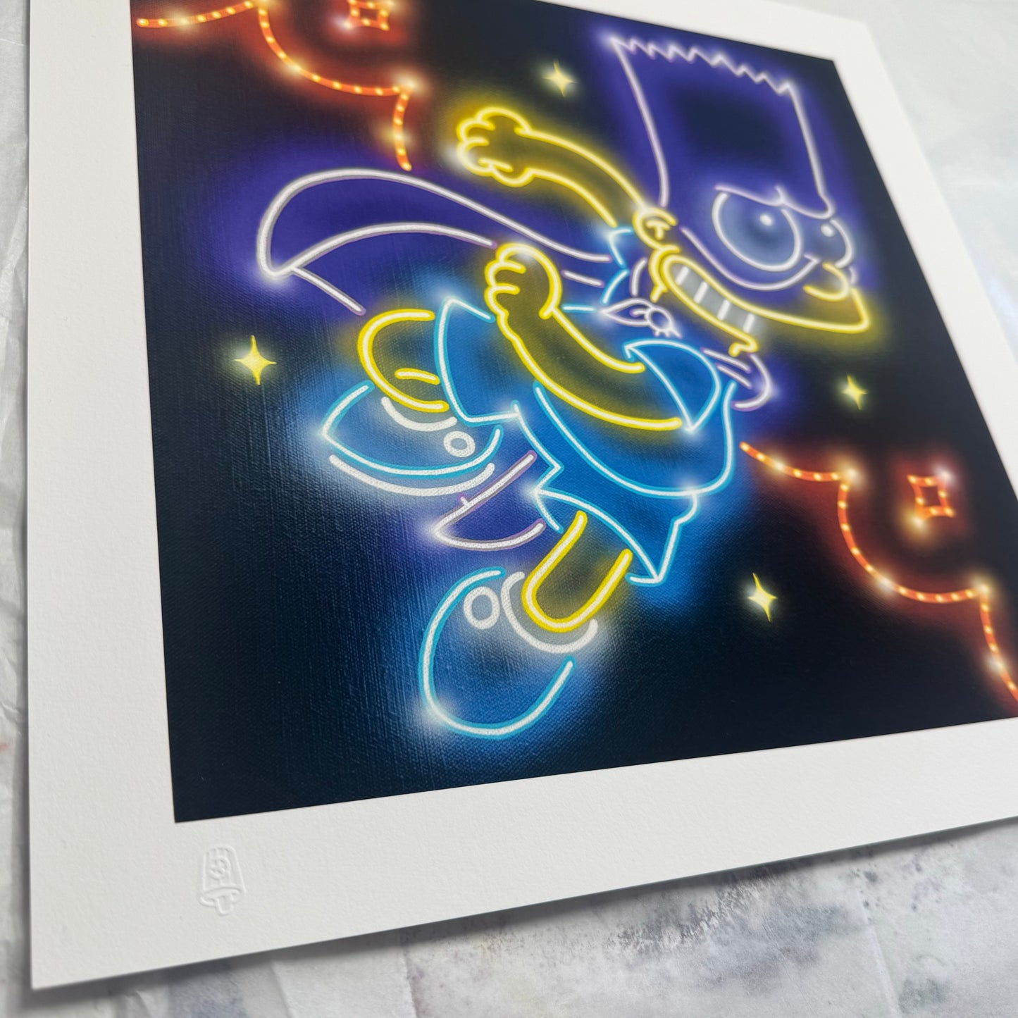 Masked Muralist Print, 2025