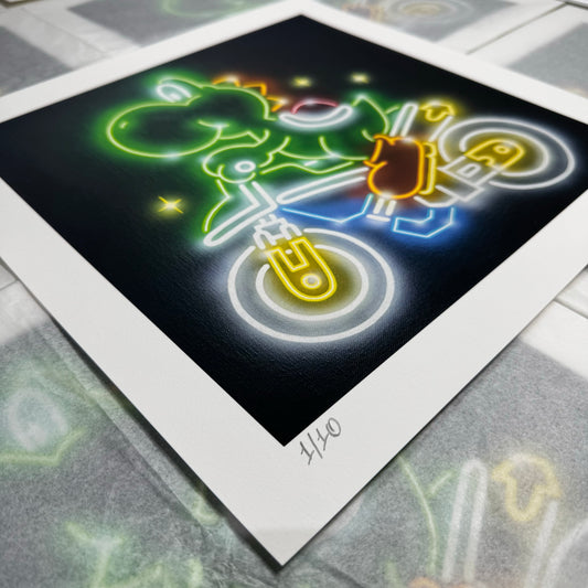 Yoshi's Bike Print, 2025