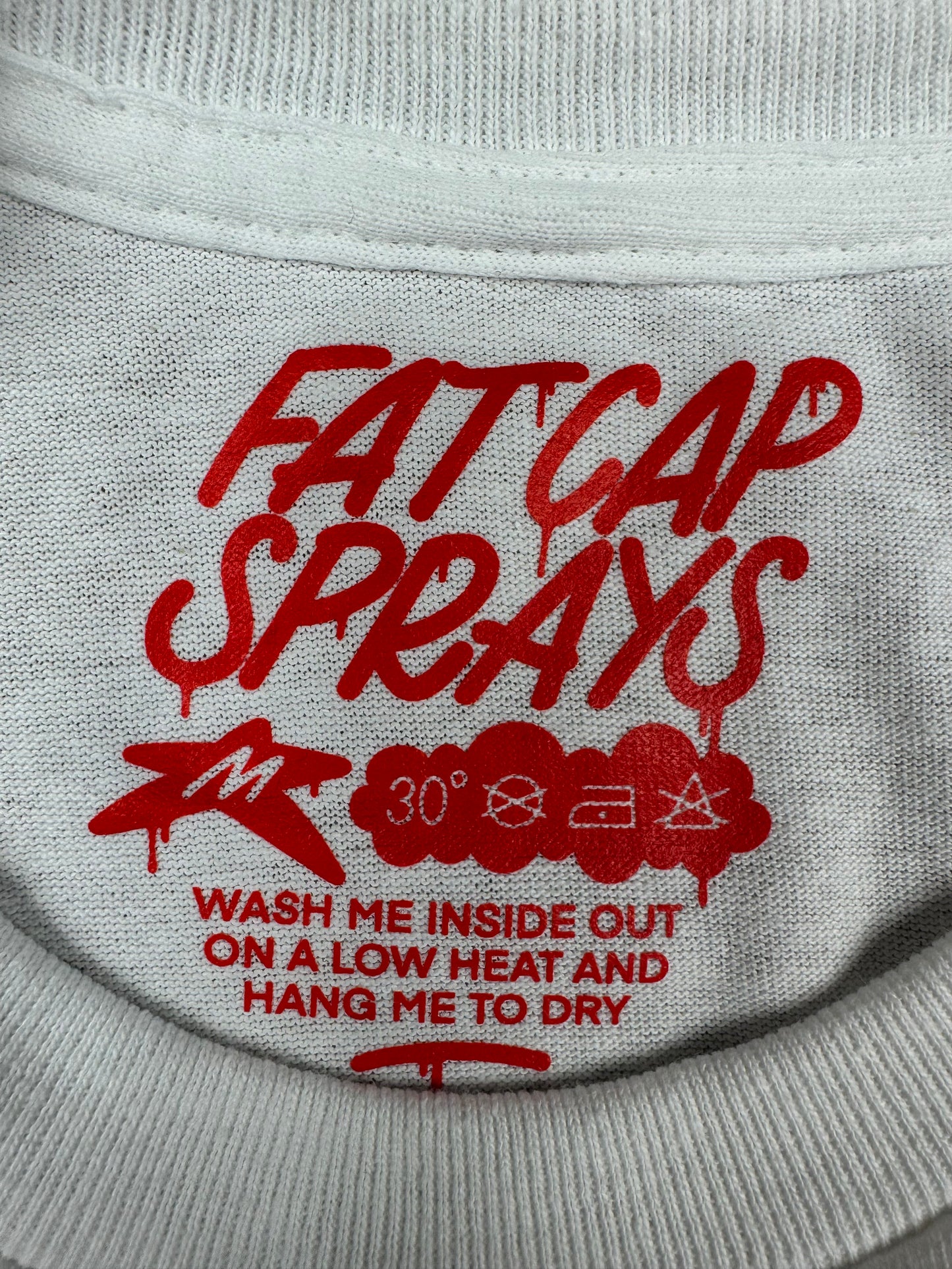 Resi Duck T-Shirt (White - Red)