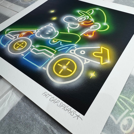 Luigi's Whip Print, 2025