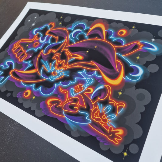 Tom & Jerry Art Print