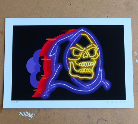 Skeletor Art Print