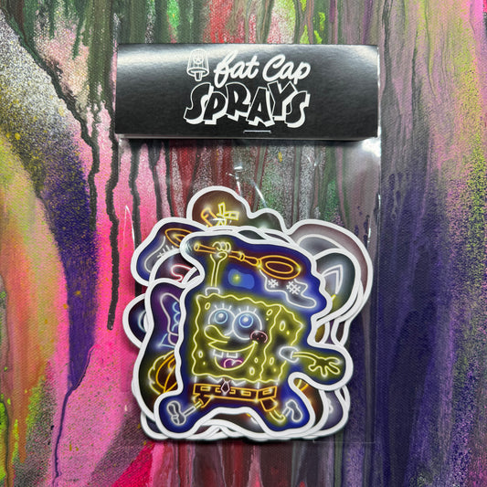 Mixed Cartoon 10 Sticker Pack TWO