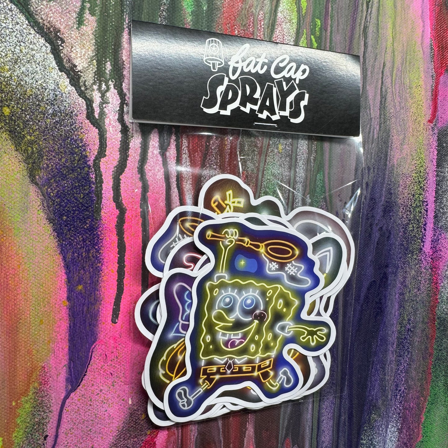 Mixed Cartoon 10 Sticker Pack TWO