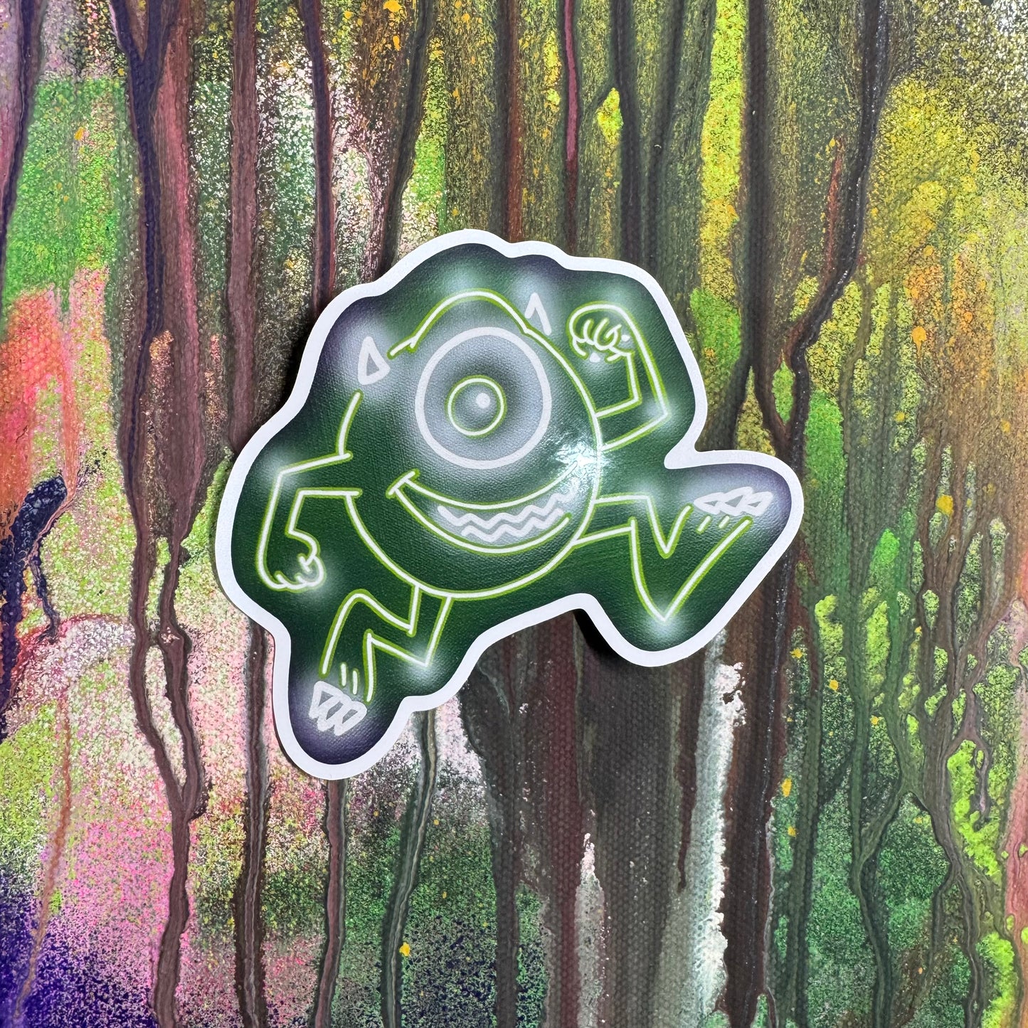 Mixed Cartoon 10 Sticker Pack TWO