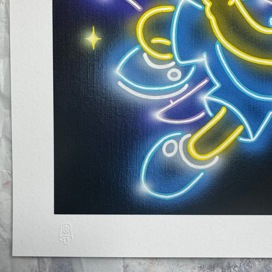 Masked Muralist Print, 2025