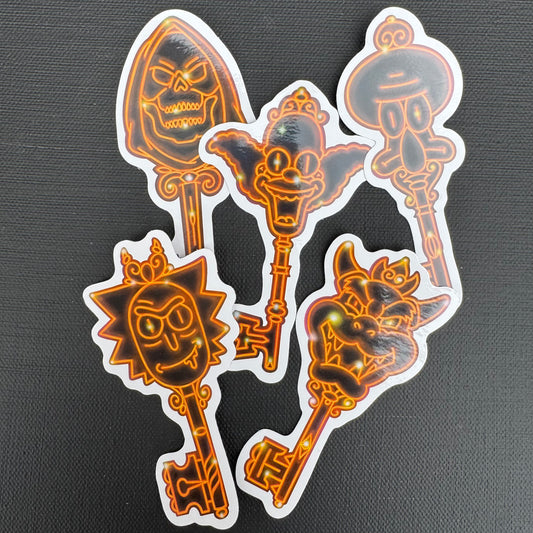 Skeleton Key 5 Sticker Pack